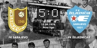 Sarajevo - Željezničar 5:0 (12.09.1976.)