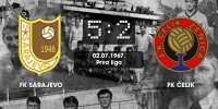 Sarajevo - Čelik 5:2 (02.07.1967.)