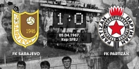 Sarajevo - Partizan 1:0 (05.04.1967.)