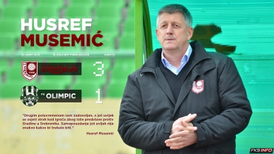 FK Sarajevo - FK Olimpic 3:0 // Husref Musemić