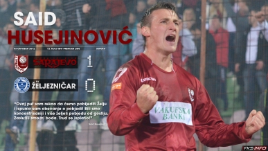 FK Sarajevo - FK Zeljeznicar 1:0 // Said Husejinovic