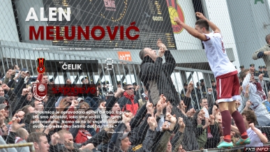 NK Čelik - FK Sarajevo 3:2 // Alen Melunović