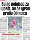 Suljić potpisao za Ujpešt, ali će igrati protiv Olimpica